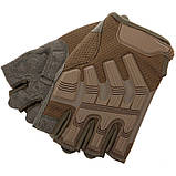 Рукавички тактичні без пальців BC-8808-1 (M-XL, олива), фото 6