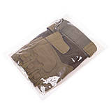 Рукавички тактичні без пальців BC-8811-1 (M-XL, олива), фото 7