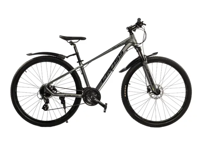 Велосипед Cross 29" ATLANT 2022 Рама-15" Сіро-чорний (ID#1933503200 ...
