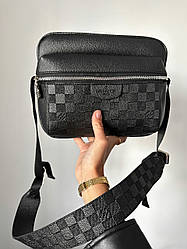 Чоловіча сумка Луї Віттон чорна Louis Vuitton black
