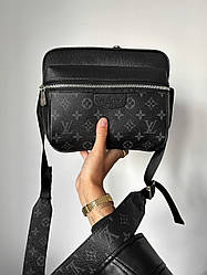 Чоловіча сумка Луї Віттон чорна Louis Vuitton black