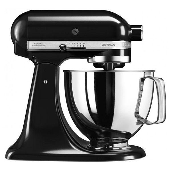 KitchenAid Artisan 5KSM125EOB Планетарний міксер 4,8 л, фото 1