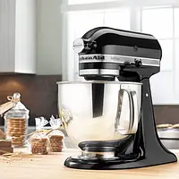 KitchenAid Artisan 5KSM125EOB Планетарний міксер 4,8 л, фото 7