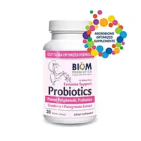 Biom probiotics Feminine Support Probiotics  / Пробіотики для жіночого здоров’я 30 капсул