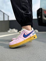 Женские кроссовки Nike Air Force 1 Low 07 Feel Free Let's Talk Pink Gum DX2667-600 37