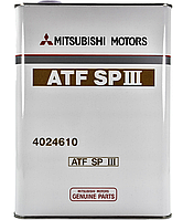 Трансмиссионное масло Mitsubishi ATF SP III 4л (4024610)