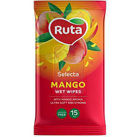 Салфетки влажные Ruta Selecta Mango 15шт
