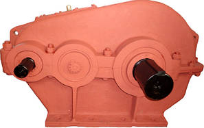 Редуктори циліндричні триступінчаті горизонтальні типу ЦТНД