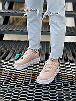 Женские кроссовки Nike Air Force 1 Low Pixel Particle Beige Light Pink CK6649-200