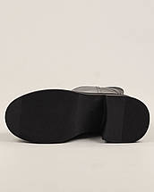 Черевики демі Guero 5087808 39 чорні шкіра 36, фото 3