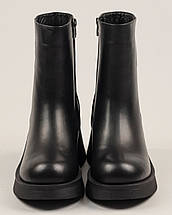 Черевики демі Guero 5087808 39 чорні шкіра 36, фото 5