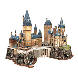 Тривимірна головоломка-конструктор "Замок Хогвартс" Замок Harry Potter Cubic Fun DS1013h, Land of Toys