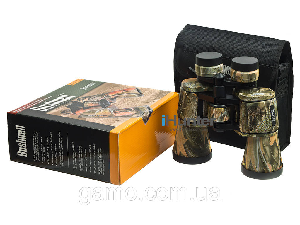 Бінокль BUSHNELL 10-50x50 PowerView MossyOAK