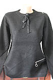 Кофта жіноча з зав'язкою, фото 2