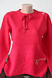 Кофта жіноча з зав'язкою, фото 3