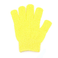 Мочалка-перчатка для купания Желтый