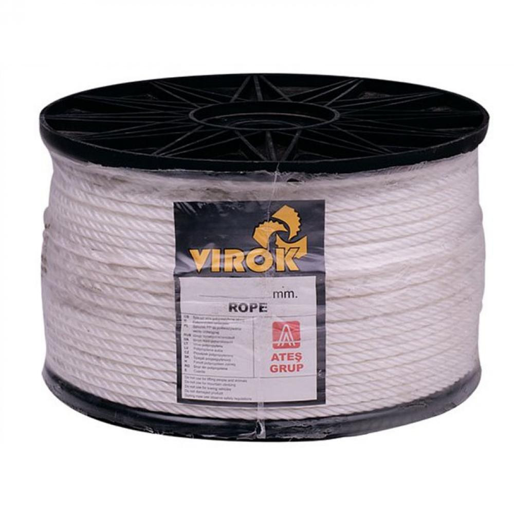 Канат поліпропіленовий Virok 86V047 10мм х 160метрів., фото 1