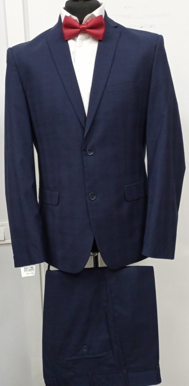 Чоловічий костюм West-Fashion модель А-559 темно-синій