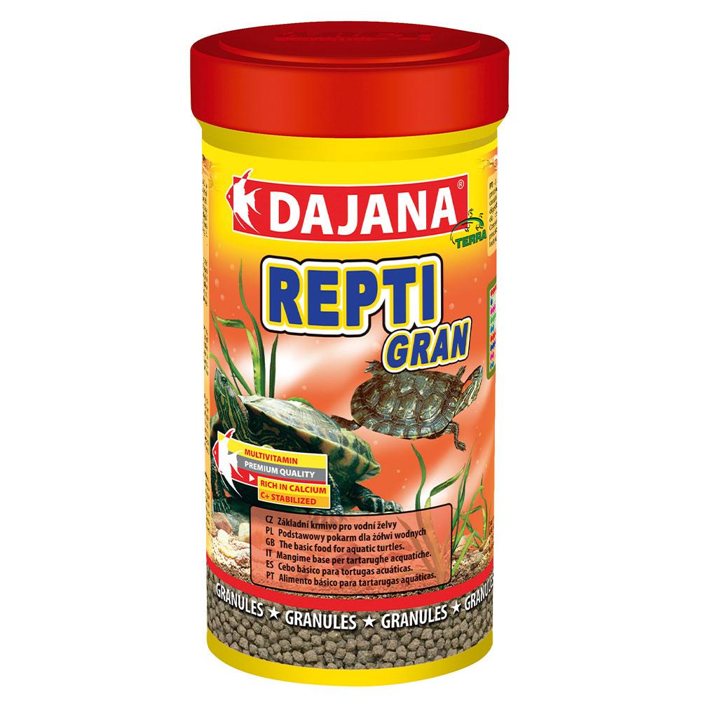 DAJANA REPTI GRAN Сухий корм для водних черепах, гранульований 250 мл/110 г DP150B(5027), фото 1