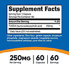Nutricost Tudca 250mg 60 Capsules Tauroursodeoxycholic Acid, фото 2