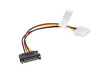 Lanberg Cable power supply Molex - SATA F/M 15cm, фото 5