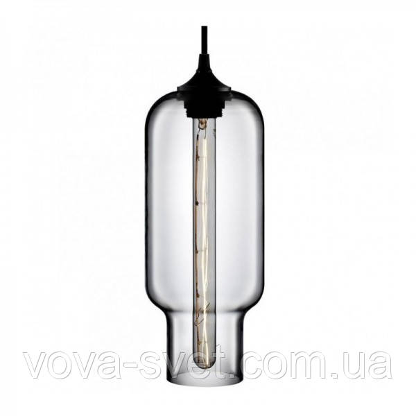 Світильник підвісний Loft [ Pendant Tube Smoky Black ]
