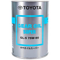 Трансмиссионное масло Toyota Gear Oil Super 75W-90 GL-5 (Japan) 1л (08885-02106)