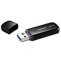USB-флешнакопичувач, флешка Apacer AH355 USB3.0 32 GB Black (AP32GAH355B-1)