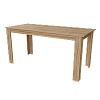 Недорогой раздвижной обеденный стол ГРОН ф-ка Неман 1180-1580 мм разные цвета Дуб сонома