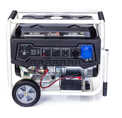 Бензиновый генератор Matari MX7000EA 1ф макс 5.5 кВт эл. - фото 1 - id-p1934773136