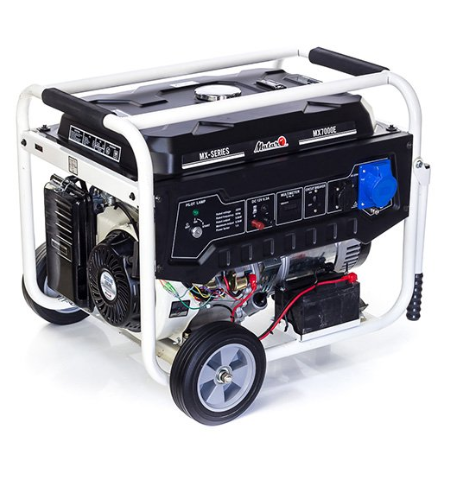 Бензиновый генератор Matari MX7000EA 1ф макс 5.5 кВт эл. - фото 2 - id-p1934773136