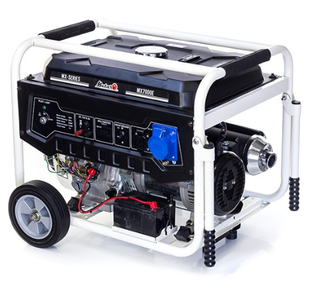 Бензиновый генератор Matari MX7000EA 1ф макс 5.5 кВт эл. - фото 3 - id-p1934773136