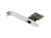 Lanberg karta network PCI Express X1 1x RJ45 1Gb RTL8111C herring low profile, фото 4