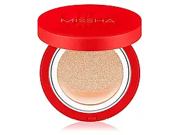 Тональний кушон із матовим фінішом Missha Velvet Finish Cushion SPF 50, тон 21 світлий беж