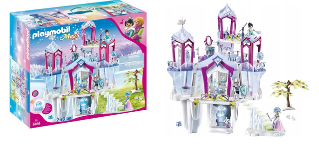 Playmobil 9469 Великий кришталевий інтерактивний палац замок Magic Sparkling crystal palace