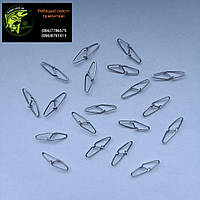 Двостороння застібка американка, розмір √2