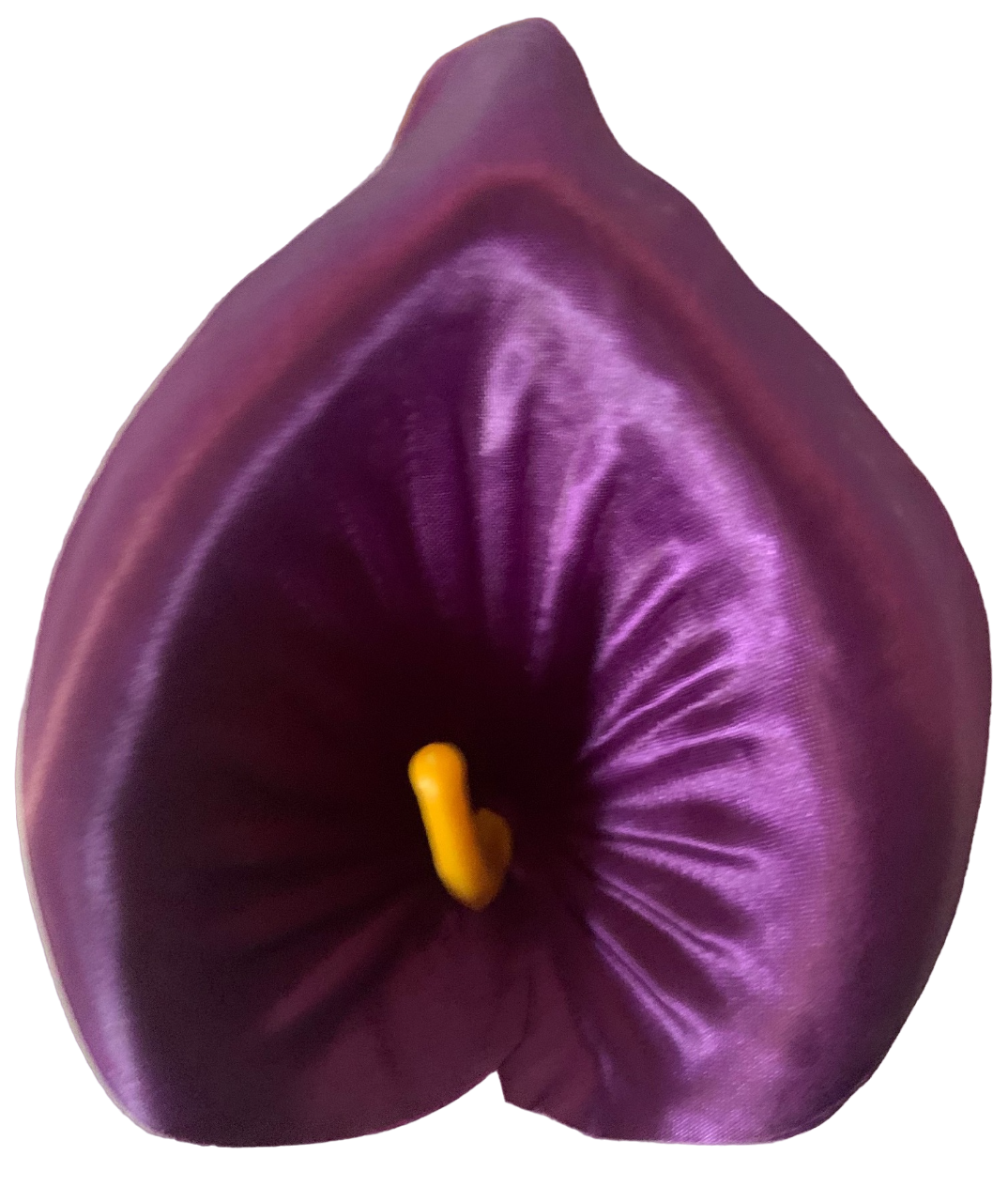 Калла штучна (атлас) угорська фіолетова (G001-18)|13 см | Упаковка 100 шт