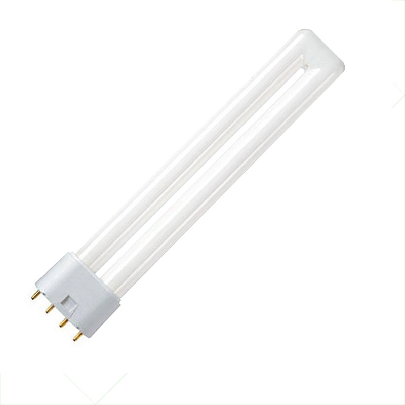 Лампа компактна люмінесцентна енергоощадна OSRAM DULUX L 18 W/830 2G11, фото 1