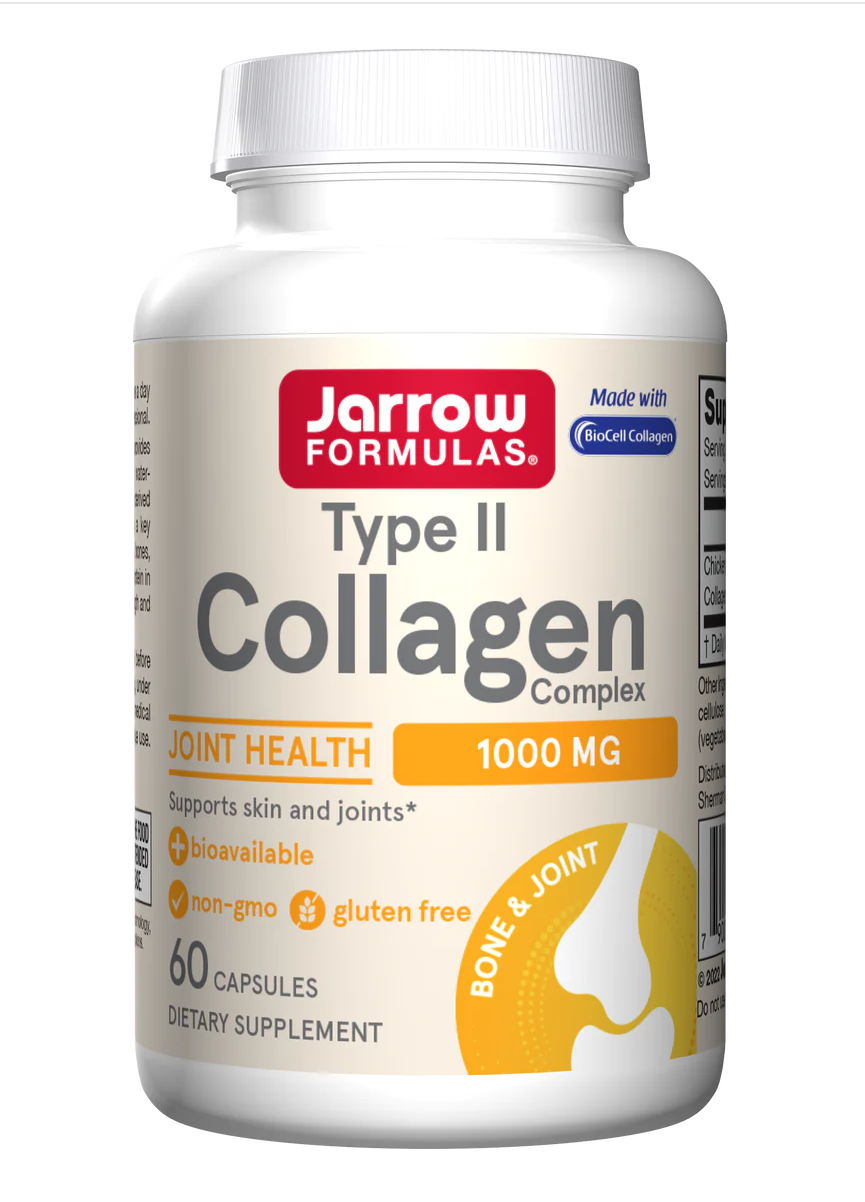 Jarrow Formulas Type II Bioavailable Collagen Complex 60 Capsules