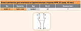 Блок-контакт для автоматів ETI MPE25 фронтальний ACBFE-11 (1н.о.+1н.з), фото 2