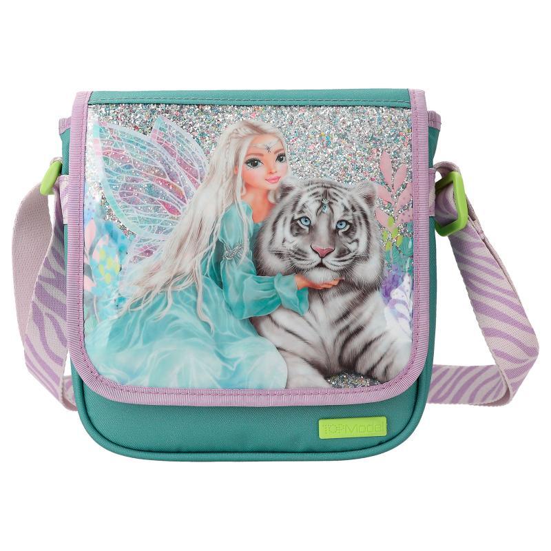 Маленька сумка через плече TOP Model FANTASY TIGER в блискучому дизайні Топ Модел 12496