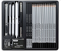 Набір для малювання ACMELIAE ARTMATE 22 предмети в металевому футлярі