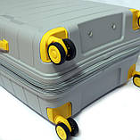 Поліпропіленова валіза малого розміру Snowball Robust сіра, фото 4