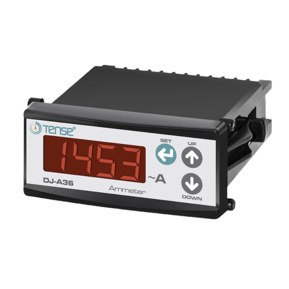 Електронний амперметр  щитовий 36х78 змінного струму