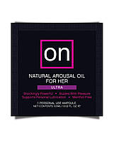 Пробник збудливої олії Sensuva — ON Arousal Oil for Her Ultra (0,5 мл)