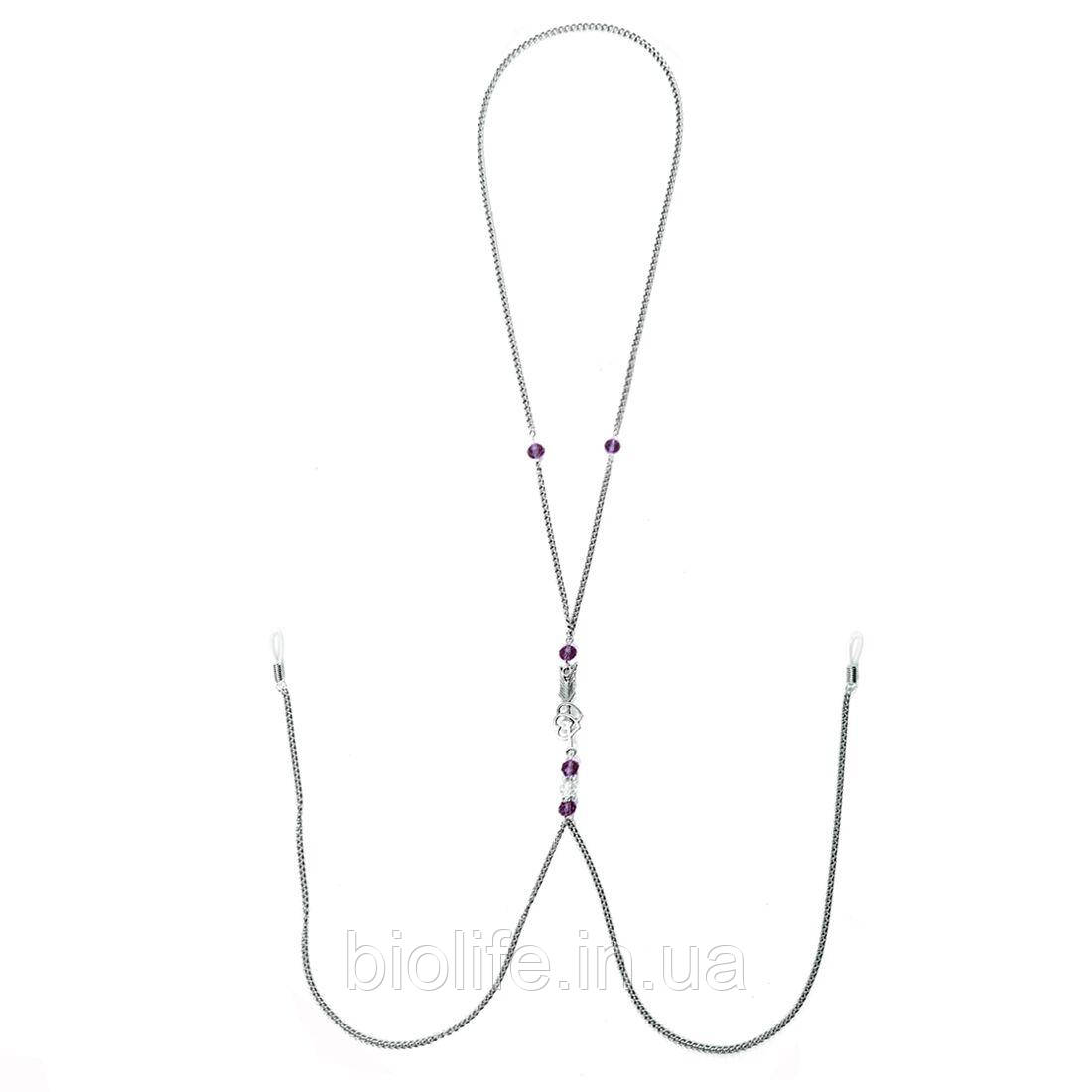 Прикраса для сосків Art of Sex — Nipple Clamps Arrow, колір фіолетовий