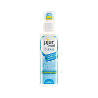 Очисний спрей pjur med CLEAN 100 мл для ніжної шкіри та іграшок, антибактеріальний