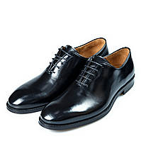 Чоловічі туфлі оксфорди ДУГЛАС TANNER 42 Black Matt Italy AT, код: 2719211