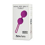 Вагінальні кульки Adrien Lastic Geisha Lastic Balls Mini Violet (S), діаметр 3,4 см, маса 85 г, фото 3