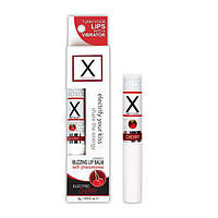 Стимулювальний бальзам для губ унісекс Sensuva — X on the Lips Cherry з феромонами, вишня
